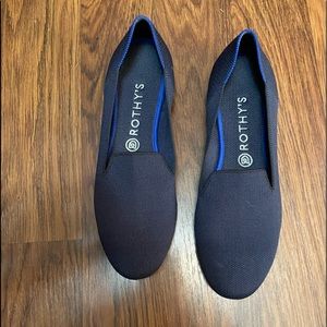 Navy Rothy’s loafer sz 10.5